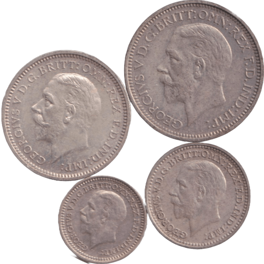 1935 MAUNDY SET GEORGE V - Maundy Set - Cambridgeshire Coins