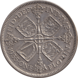 1935 ONE FLORIN ( GVF ) - FLORIN - Cambridgeshire Coins