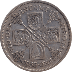 1935 ONE FLORIN ( VF ) - WORLD COINS - Cambridgeshire Coins