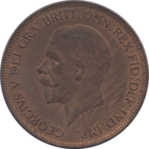 1935 PENNY ( AUNC ) - PENNY - Cambridgeshire Coins