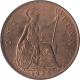 1935 PENNY ( BU ) 1 - Penny - Cambridgeshire Coins