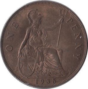 1935 PENNY ( BU ) - Penny - Cambridgeshire Coins