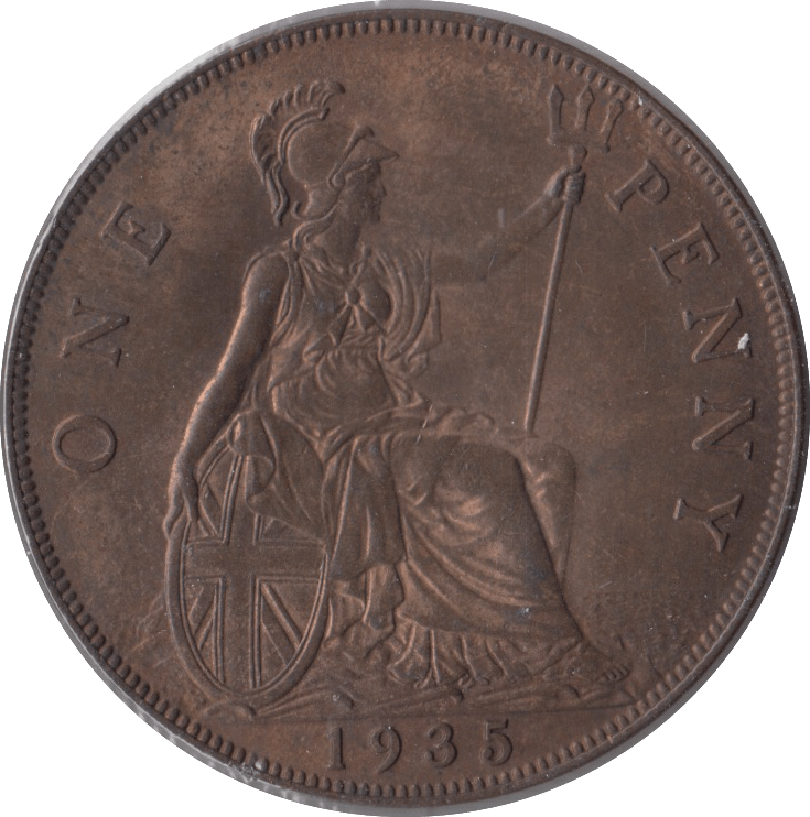 1935 PENNY ( BU ) - Penny - Cambridgeshire Coins