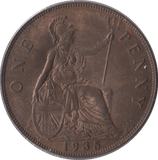 1935 PENNY ( BU ) - Penny - Cambridgeshire Coins