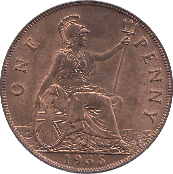 1935 PENNY ( BU ) - PENNY - Cambridgeshire Coins