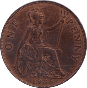1935 PENNY ( EF ) - PENNY - Cambridgeshire Coins