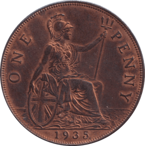 1935 PENNY ( EF ) - PENNY - Cambridgeshire Coins