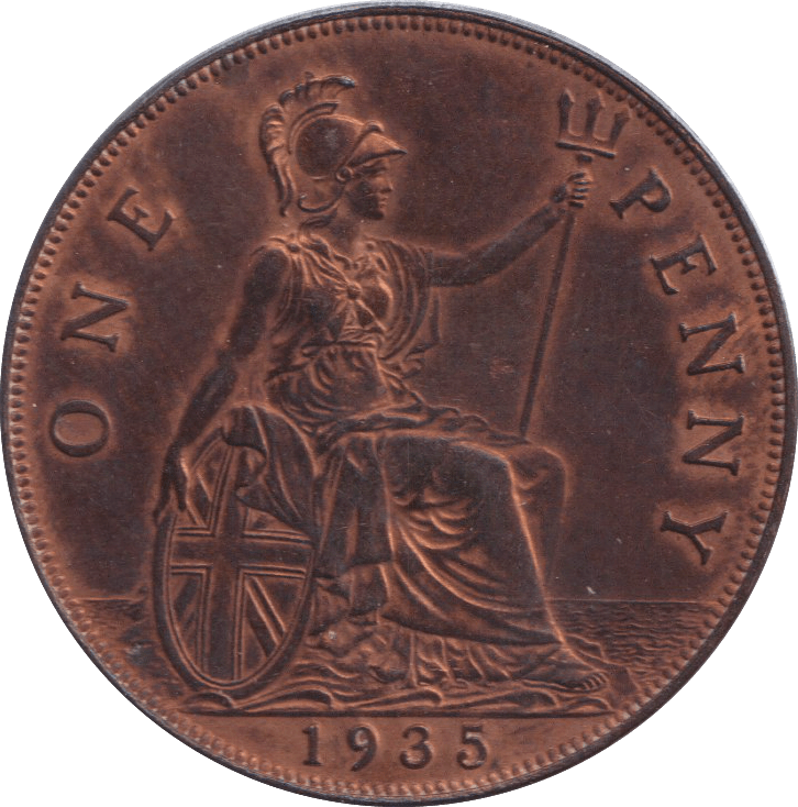 1935 PENNY ( EF ) - PENNY - Cambridgeshire Coins