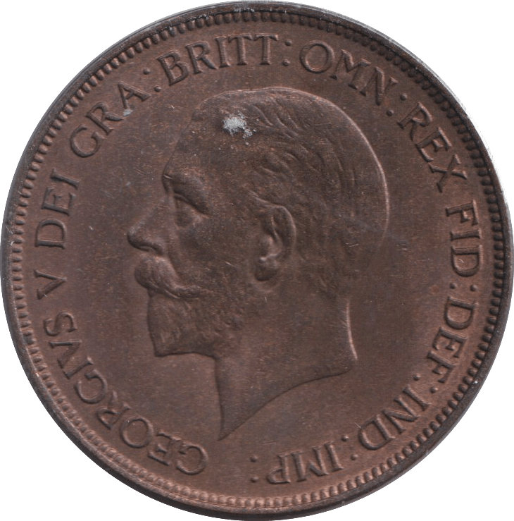 1935 PENNY ( UNC ) 1 - PENNY - Cambridgeshire Coins