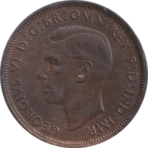 1935 PENNY ( UNC ) 2 - PENNY - Cambridgeshire Coins