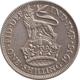 1935 SHILLING ( AUNC ) - SHILLING - Cambridgeshire Coins