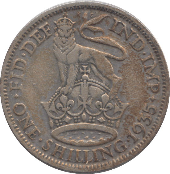 1935 SHILLING ( GF ) - SHILLING - Cambridgeshire Coins