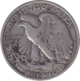 1935 SILVER HALF DOLLAR USA - SILVER WORLD COINS - Cambridgeshire Coins
