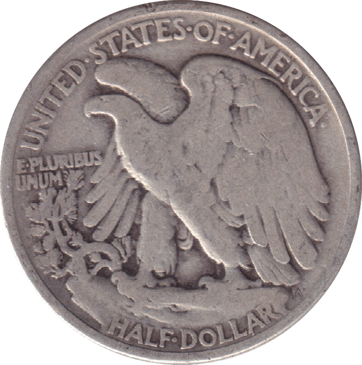 1935 SILVER HALF DOLLAR USA - SILVER WORLD COINS - Cambridgeshire Coins