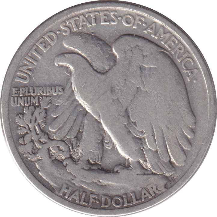 1935 SILVER HALF DOLLAR USA - WORLD COINS - Cambridgeshire Coins