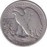 1935 SILVER HALF DOLLAR USA - WORLD COINS - Cambridgeshire Coins