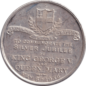 1935 SILVER JUBILEE MEDALLION KING GEORGE V - MEDALS & MEDALLIONS - Cambridgeshire Coins