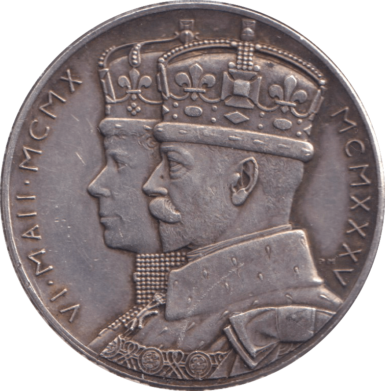 1935 SILVER MEDAL GEORGE V SILVER JUBILEE - MEDALS & MEDALLIONS - Cambridgeshire Coins