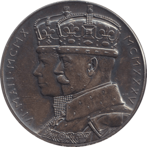 1935 SILVER MEDAL GEORGE V - SILVER WORLD COINS - Cambridgeshire Coins
