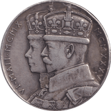 1935 SILVER MEDALLION GEORGE V - MEDALS & MEDALLIONS - Cambridgeshire Coins