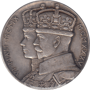 1935 SILVER MEDALLION KING GEORFGE V - SILVER WORLD COINS - Cambridgeshire Coins