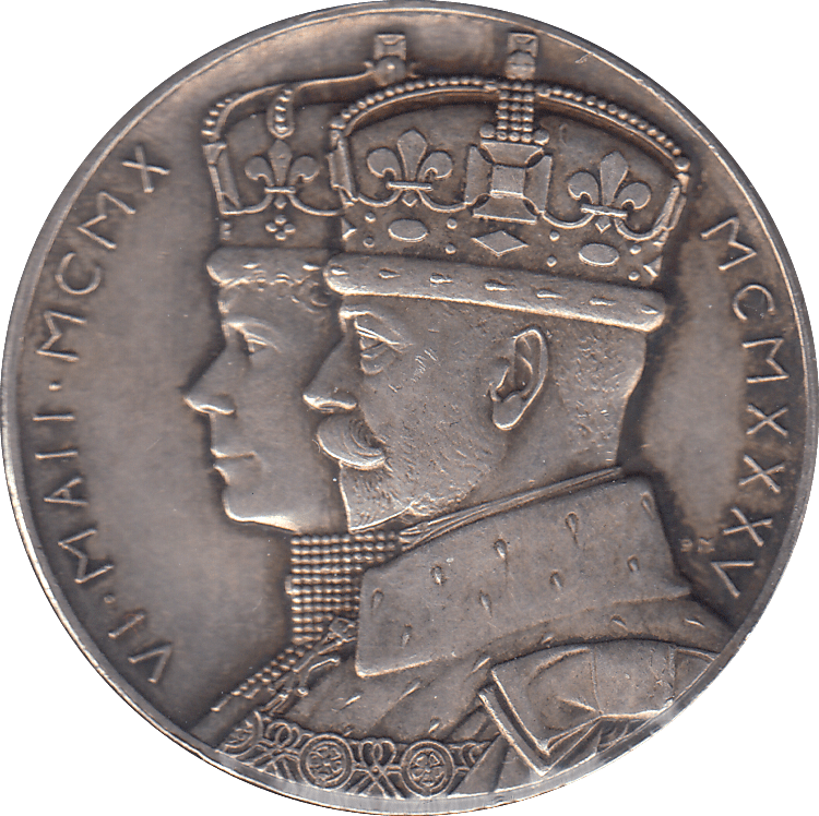 1935 SILVER MEDALLION KING GEORFGE V - SILVER WORLD COINS - Cambridgeshire Coins