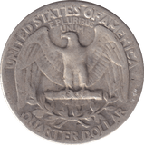 1935 SILVER QUARTER DOLLAR USA - SILVER WORLD COINS - Cambridgeshire Coins