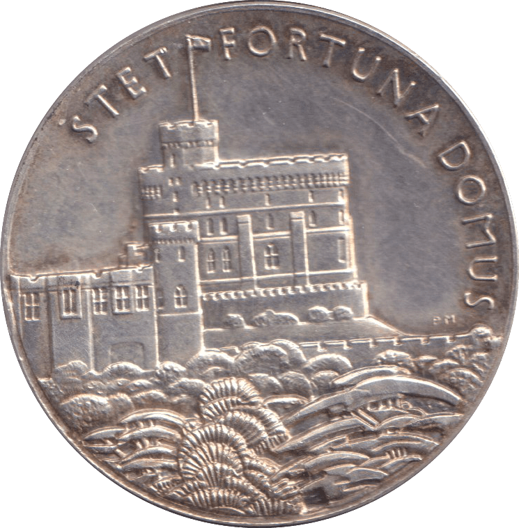 1935 SILVER STET FORTUNA DOMUS MEDALLION - SILVER WORLD COINS - Cambridgeshire Coins