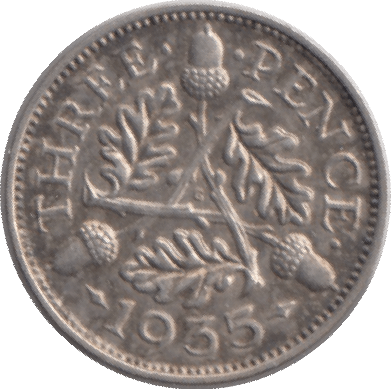 1935 SILVER THREEPENCE ( EF ) - Threepence - Cambridgeshire Coins