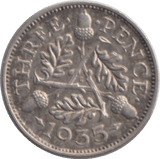 1935 SILVER THREEPENCE ( EF ) - Threepence - Cambridgeshire Coins