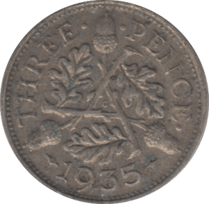 1935 THREEPENCE ( FINE ) - THREEPENCE - Cambridgeshire Coins