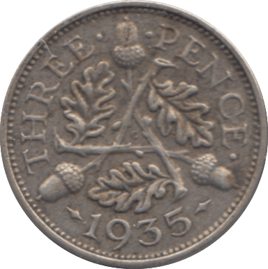 1935 THREEPENCE ( FINE ) - THREEPENCE - Cambridgeshire Coins