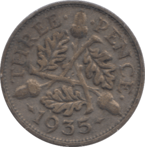 1935 THREEPENCE ( FINE ) - THREEPENCE - Cambridgeshire Coins