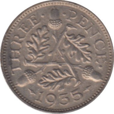 1935 THREEPENCE ( VF ) - THREEPENCE - Cambridgeshire Coins