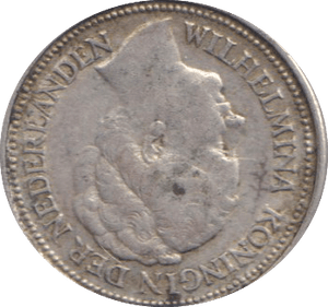 1936 10 CENTS NETHERLANDS - SILVER WORLD COINS - Cambridgeshire Coins