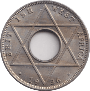 1936 1/10 PENNY BRITISH WEST AFRICA - WORLD COINS - Cambridgeshire Coins