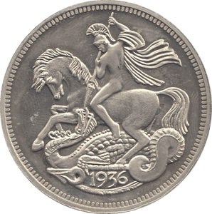 1936 CROWN LIKE FANTASY COIN EDWARD VIII - WORLD COINS - Cambridgeshire Coins