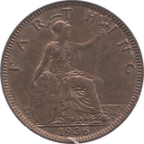 1936 FARTHING ( UNC ) - FARTHING - Cambridgeshire Coins