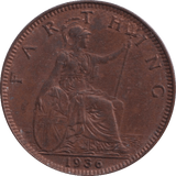 1936 FARTHING ( UNC ) - FARTHING - Cambridgeshire Coins