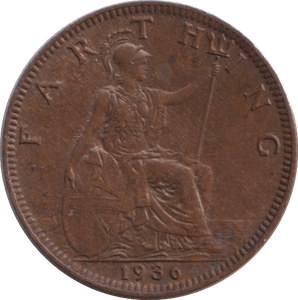 1936 FARTHING ( UNC ) - FARTHING - Cambridgeshire Coins