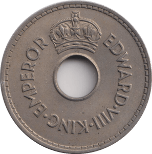 1936 FIJI ONE PENNY - WORLD COINS - Cambridgeshire Coins