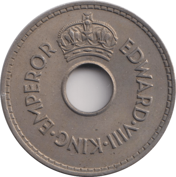 1936 FIJI ONE PENNY - WORLD COINS - Cambridgeshire Coins