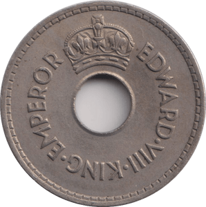 1936 FIJI PENNY - WORLD COINS - Cambridgeshire Coins