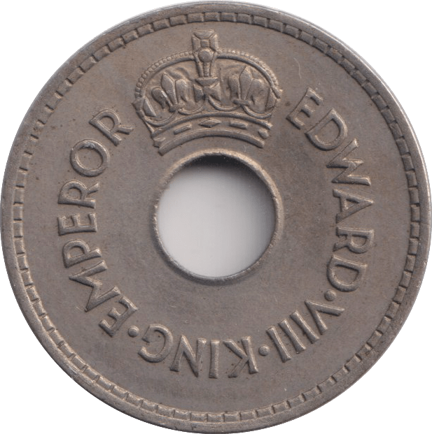 1936 FIJI PENNY - WORLD COINS - Cambridgeshire Coins