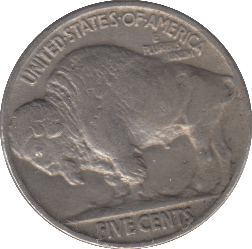 1936 FIVE CENTS USA - WORLD COINS - Cambridgeshire Coins