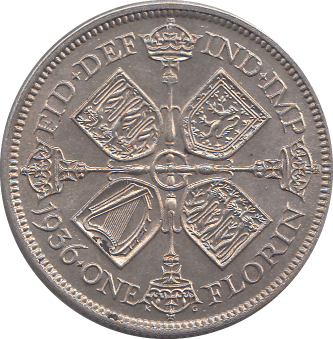 1936 FLORIN ( BU ) - FLORIN - Cambridgeshire Coins