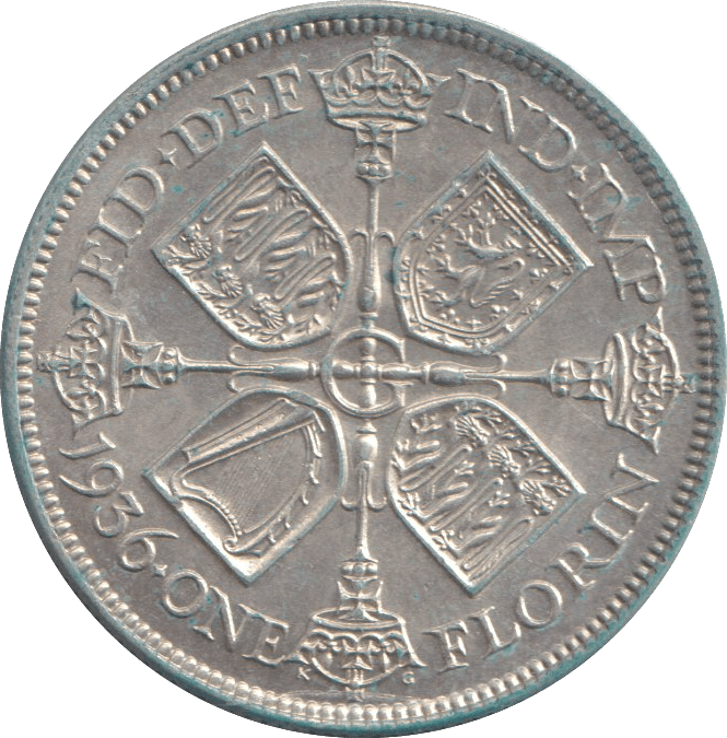 1936 FLORIN ( EF ) - FLORIN - Cambridgeshire Coins