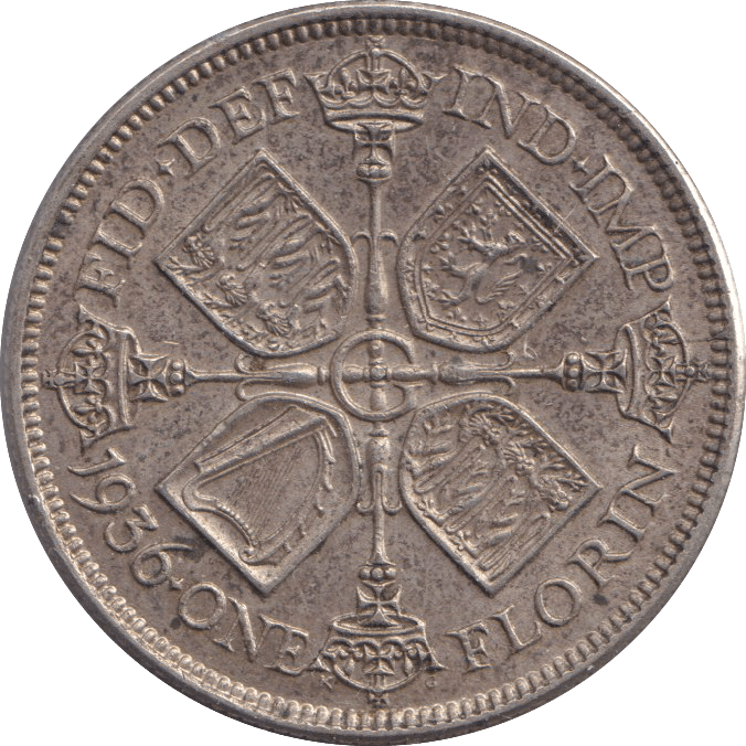 1936 FLORIN ( EF ) - FLORIN - Cambridgeshire Coins