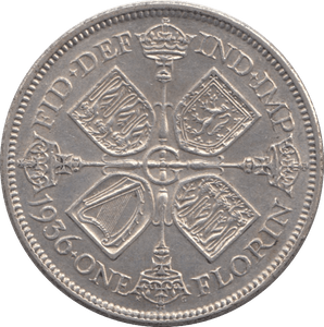 1936 FLORIN ( EF ) - FLORIN - Cambridgeshire Coins