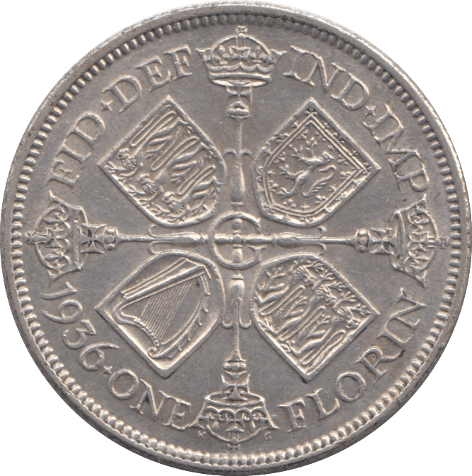 1936 FLORIN ( EF ) - FLORIN - Cambridgeshire Coins